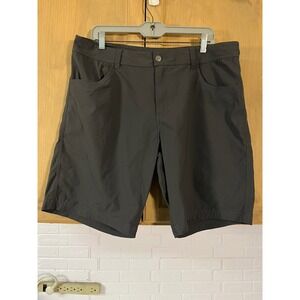 Toad&Co Boundless Shorts Men's 38 Gray Stretch Outdoor Hiking Casual